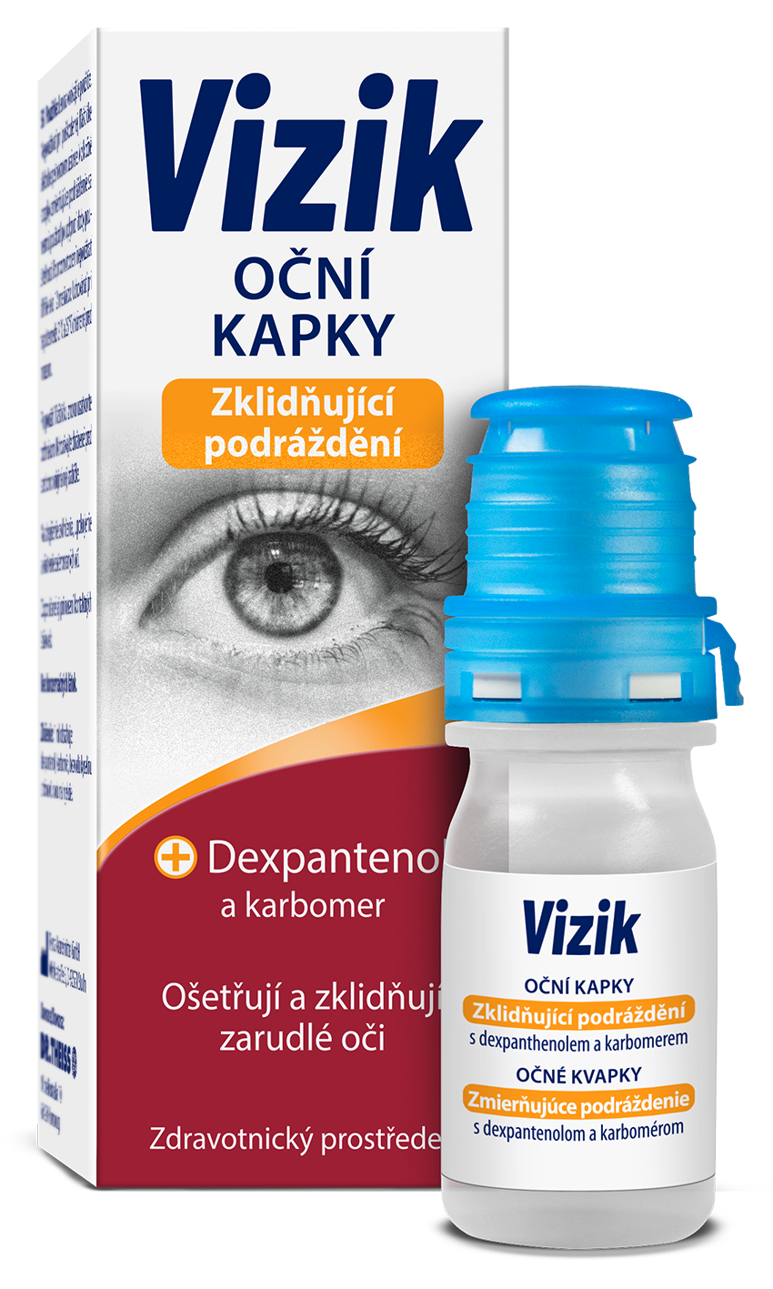 Levně Vizik oční kapky zklidňující podráždění 10ml