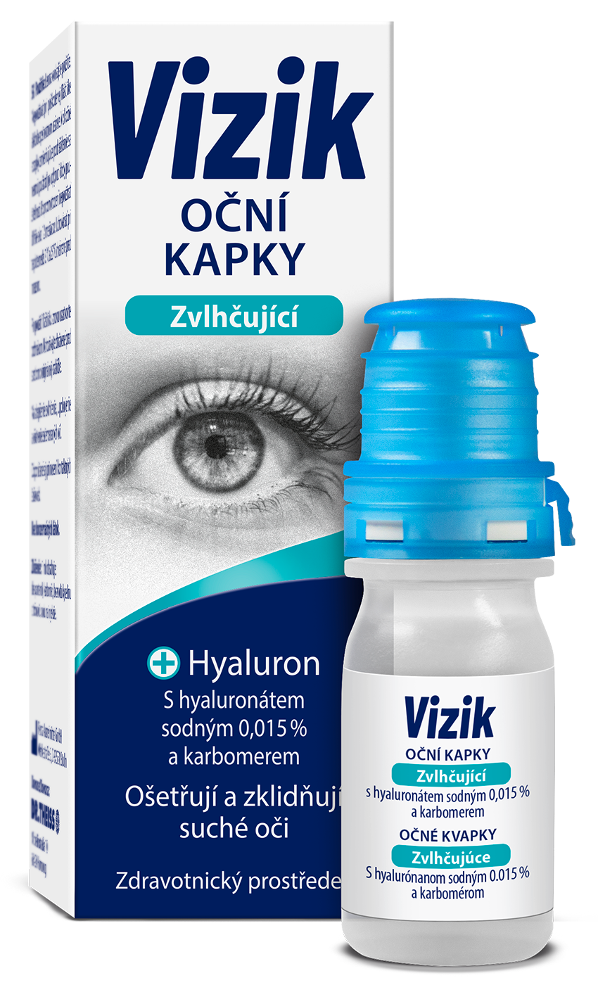 Levně Vizik oční kapky zvlhčující 10ml