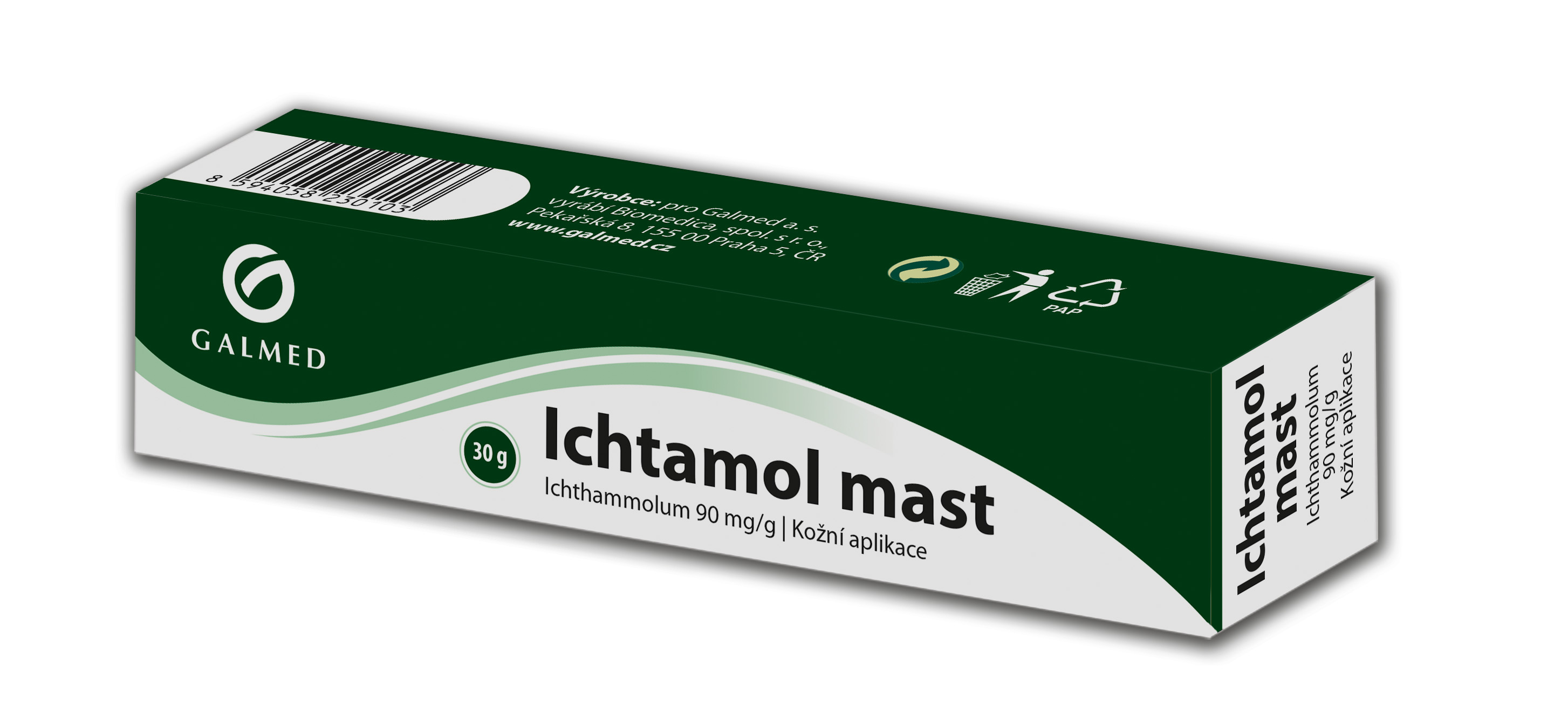 Ichtamol mast Galmed 30g