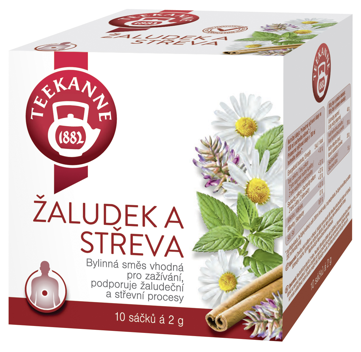 Levně TEEKANNE Žaludek a střeva 10x2g