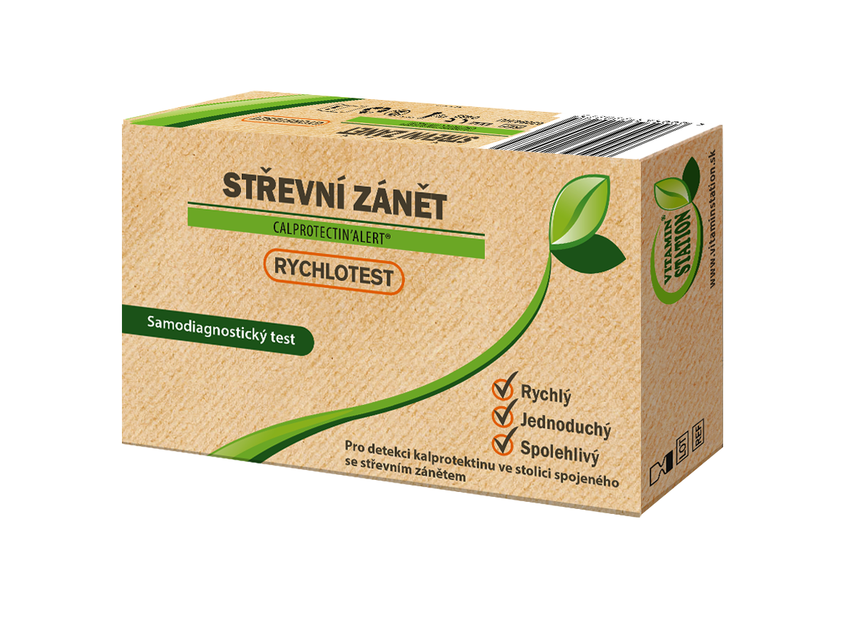 Levně VITAMIN STATION Rychlotest Střevní zánět