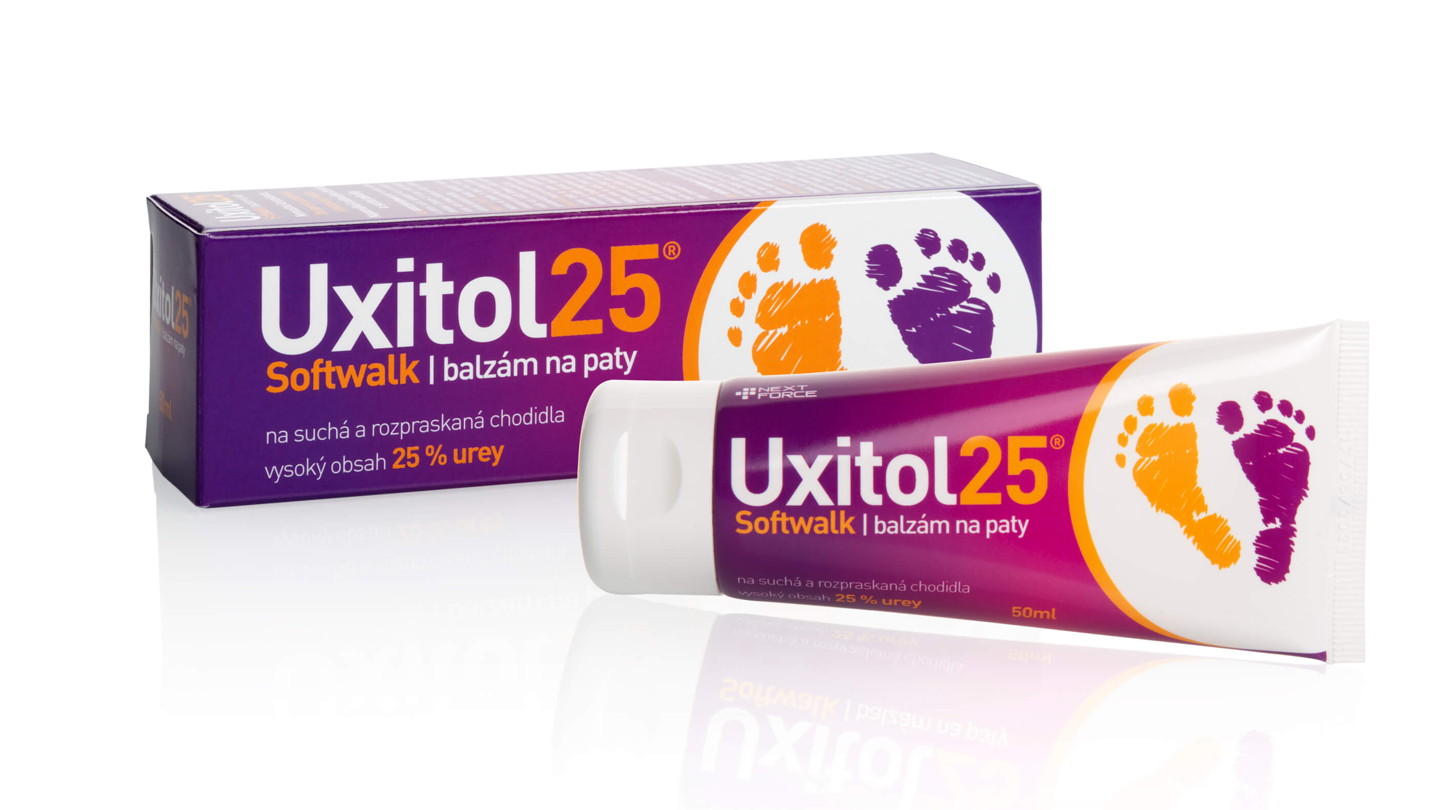 Levně Uxitol 25 Softwalk balzám na paty 50ml