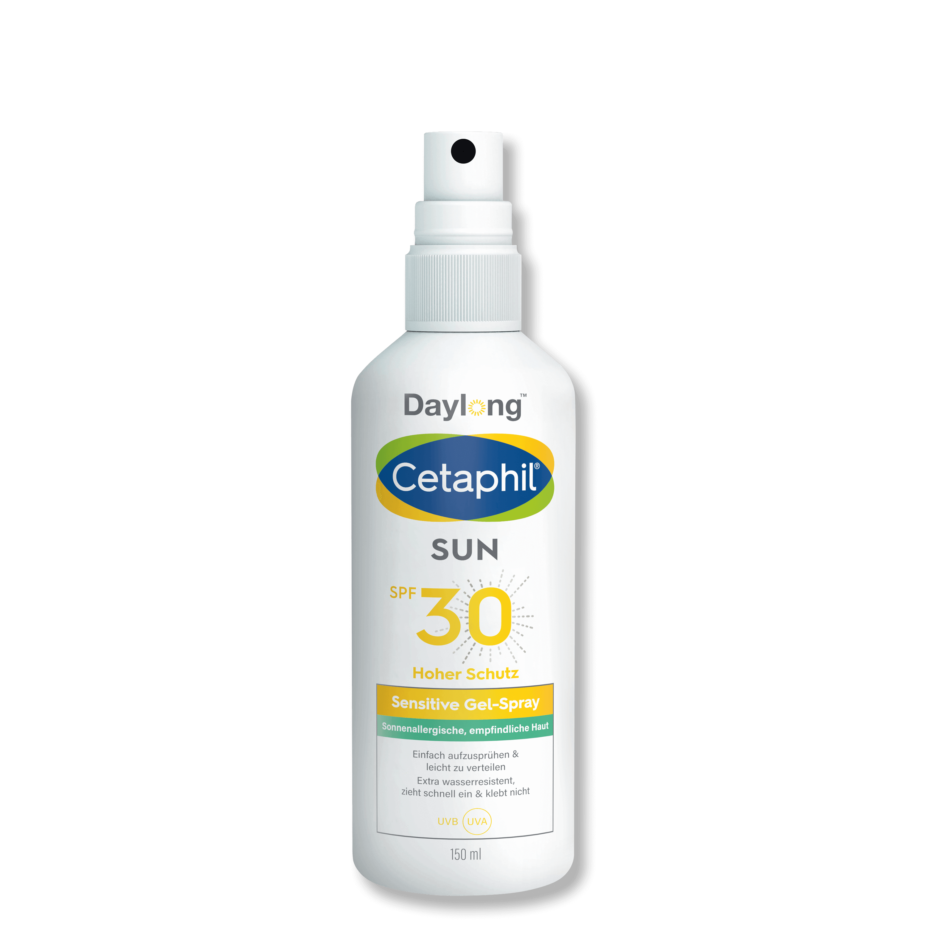 Levně Cetaphil DAYLONG SUN SENSITIVE GEL-SPRAY SPF 30 150 ML