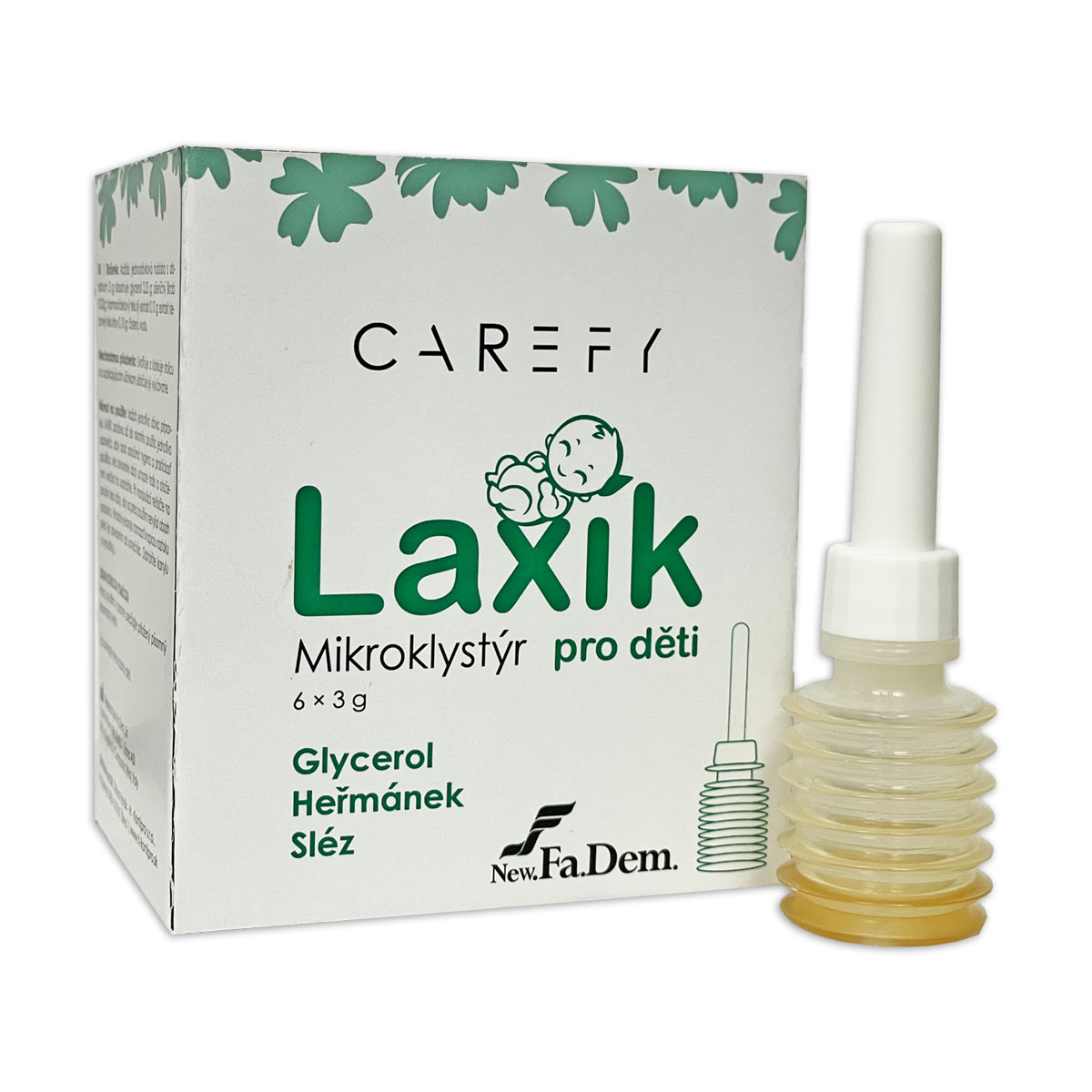 Levně Laxík mikroklystýr pro děti 6 x 3 g