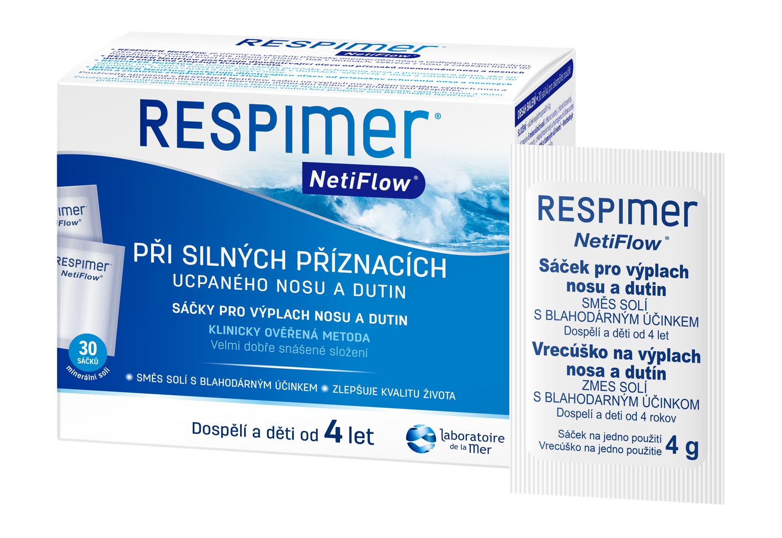 Levně RESPIMER sáčky pro výplach nosu a dutin 30ks