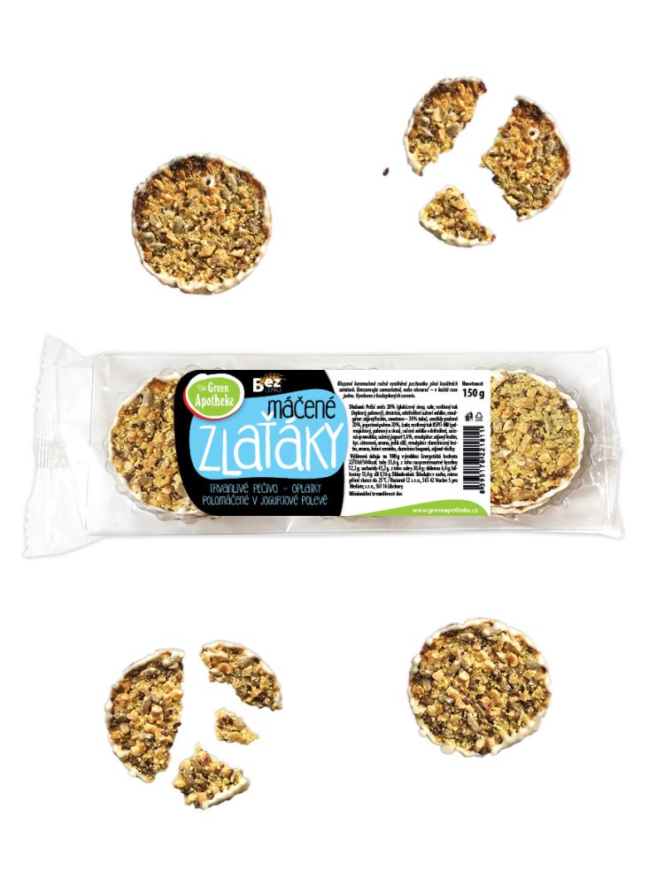 Levně Green Apotheke Zlaťáky máčené v jogurtu 150g