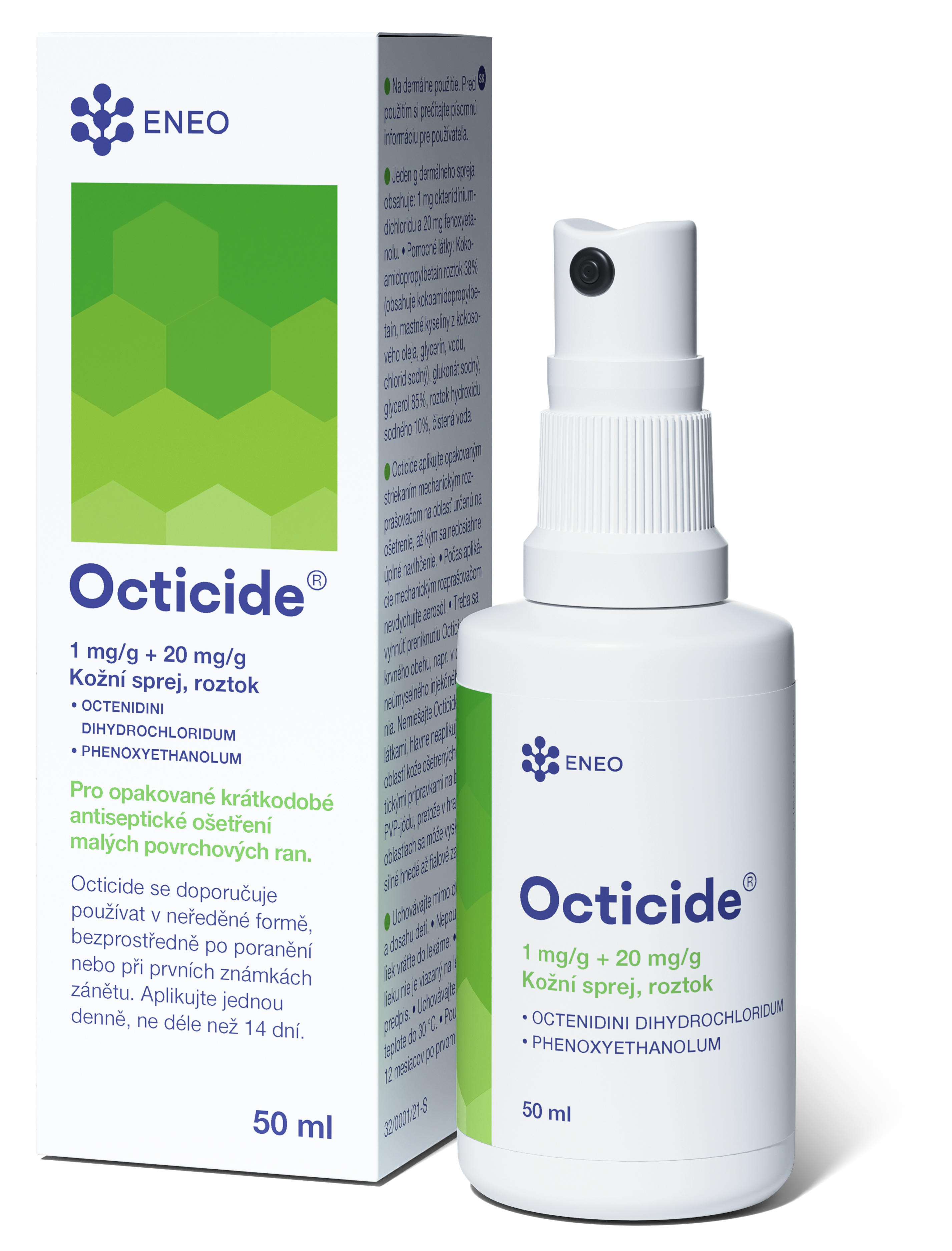 Levně Phyteneo Octicide dezinfekční sprej 50ml