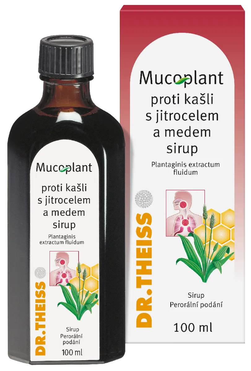 Levně Mucoplant proti kašli s jitrocelem a medem sirup 100ml