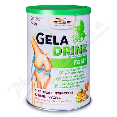 Levně Geladrink Fast nápoj pomeranč 420g