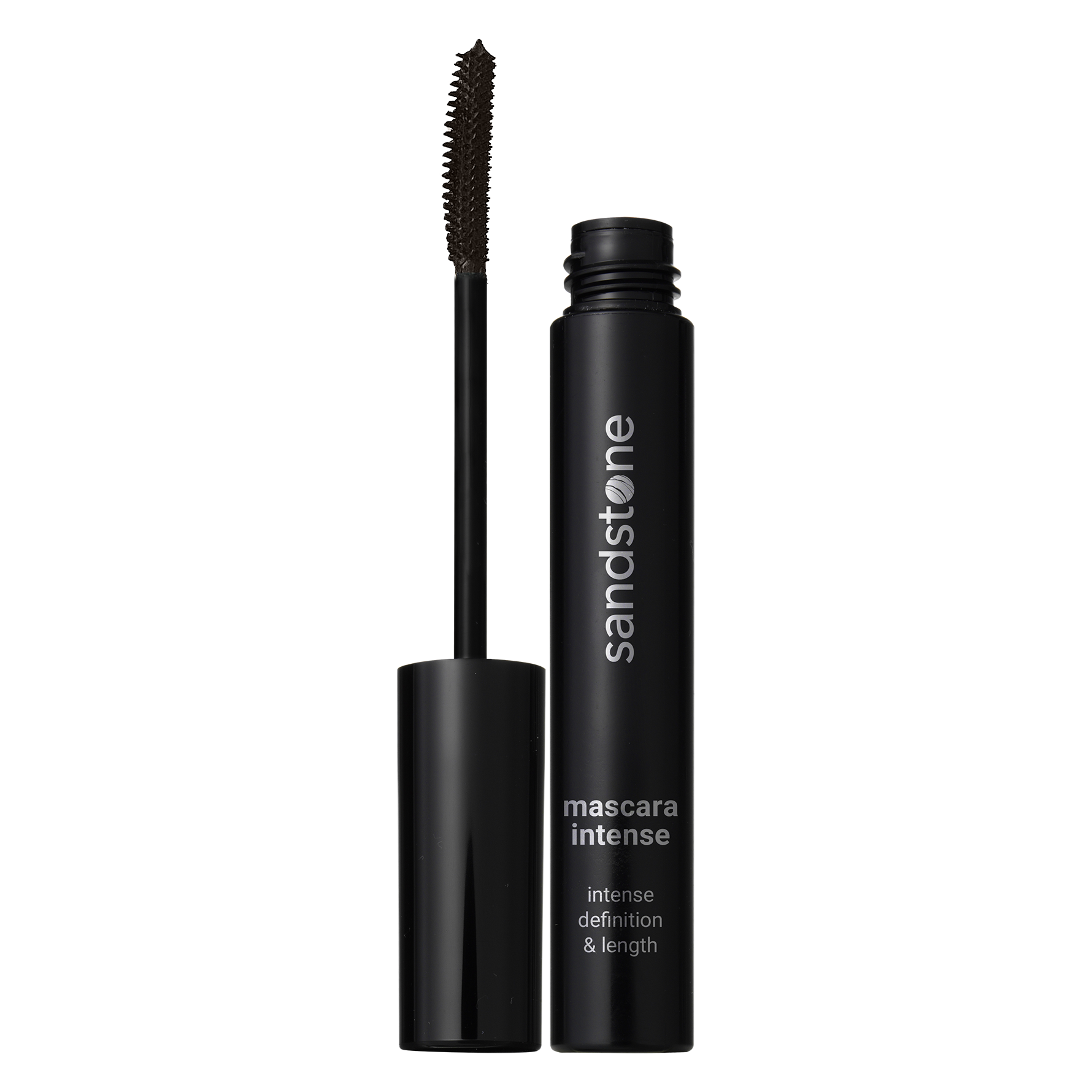 Levně Sandstone Mascara Intense Brown řasenka 9 ml
