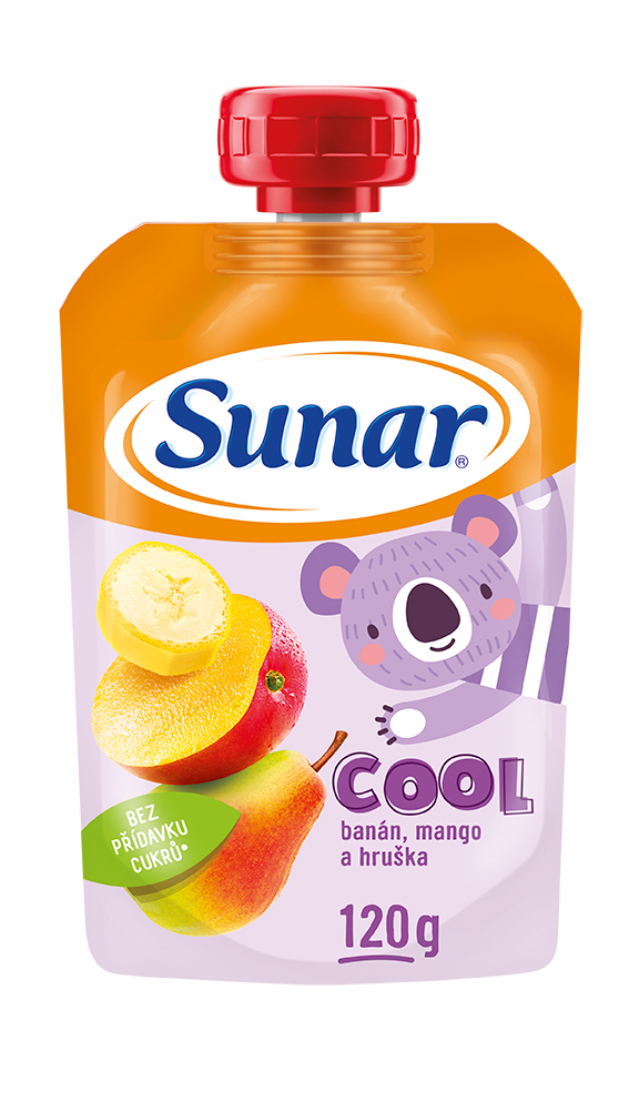 Levně Sunar Cool ovoce hruška mango banán 120g