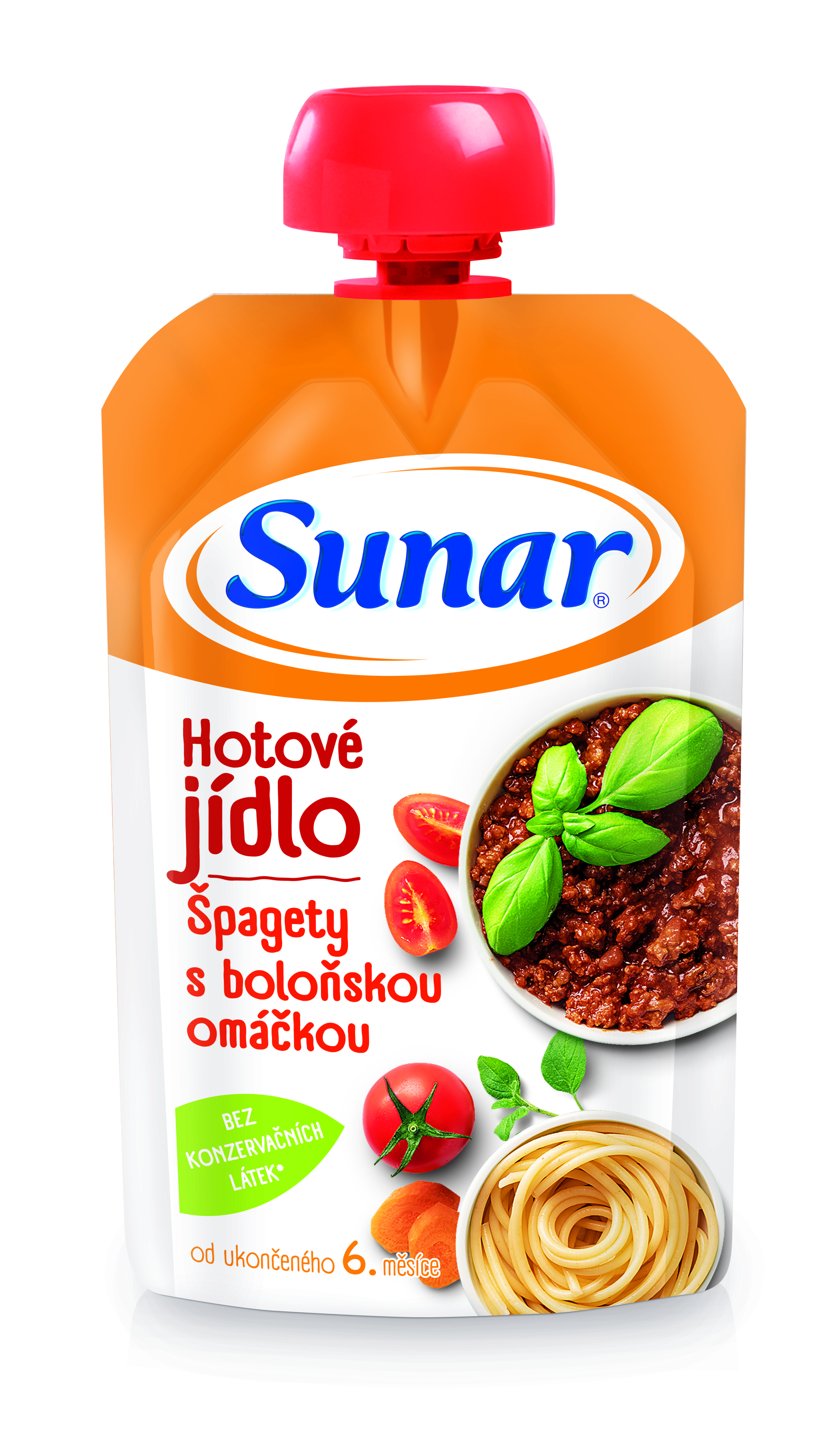 Levně Sunar Hotové jídlo špagety s boloňskou omáčkou 120g