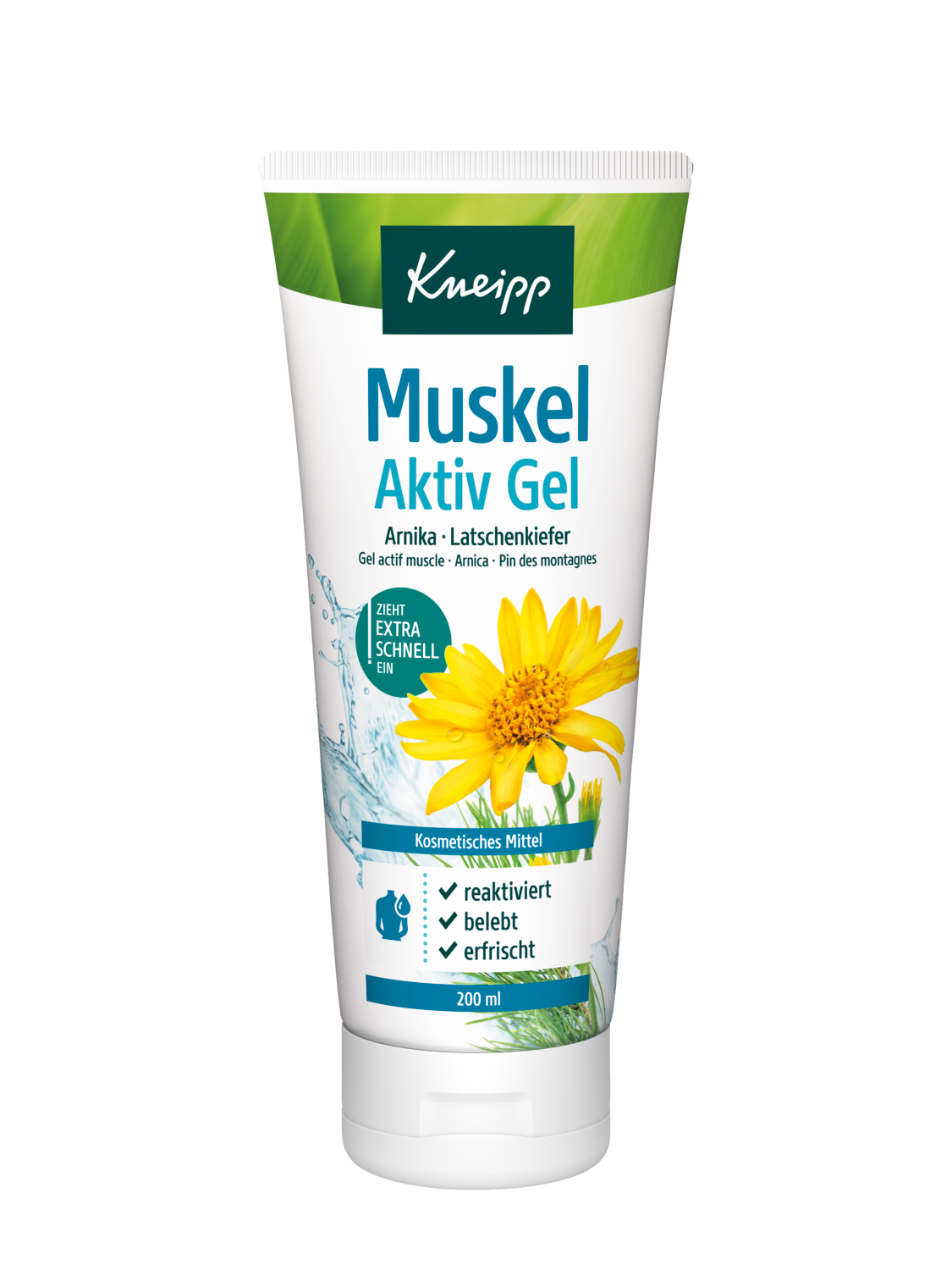 Levně KNEIPP Chladivý gel s arnikou 200 ml