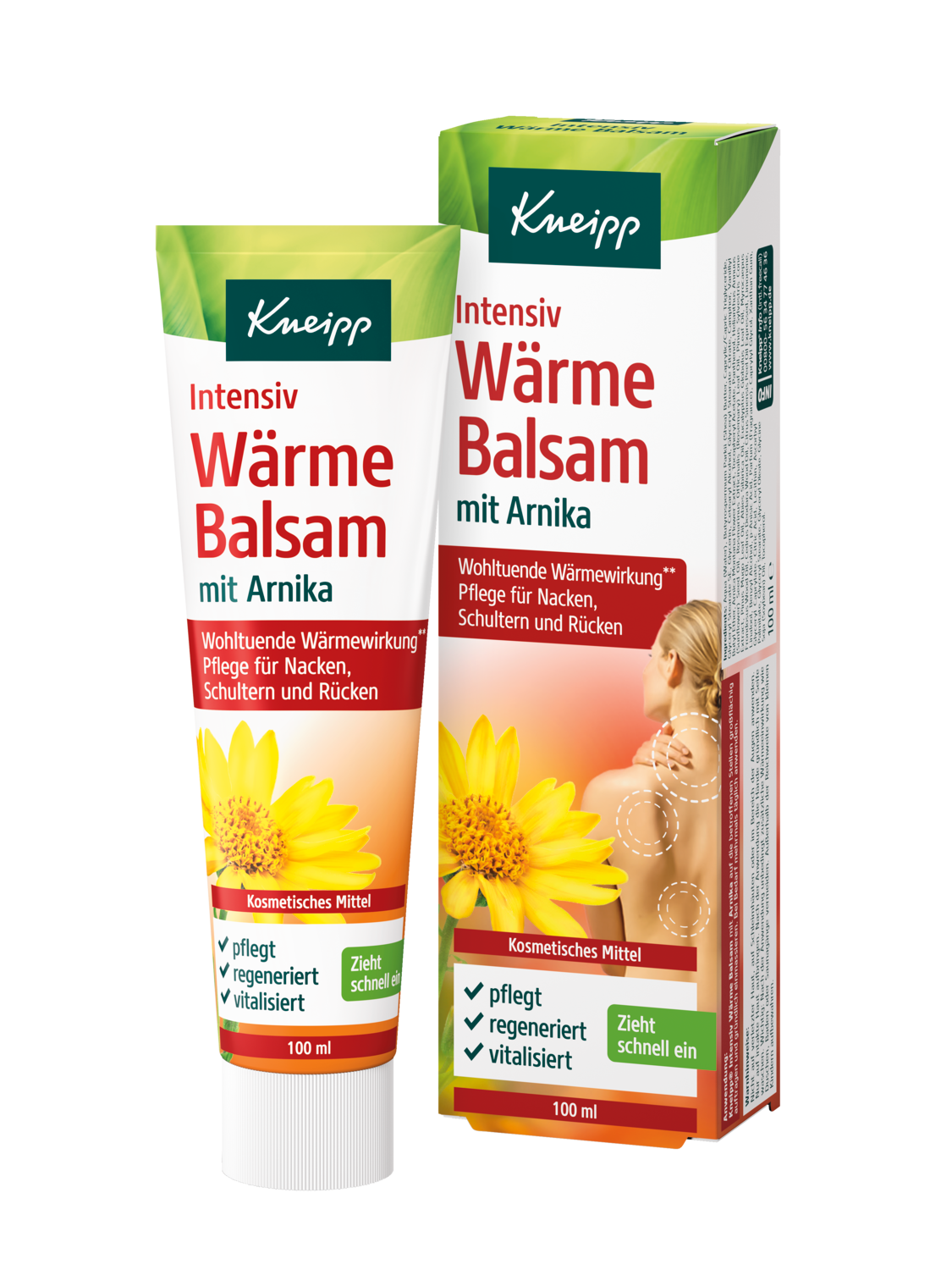 Levně KNEIPP Hřejivý balzám s arnikou 100 ml