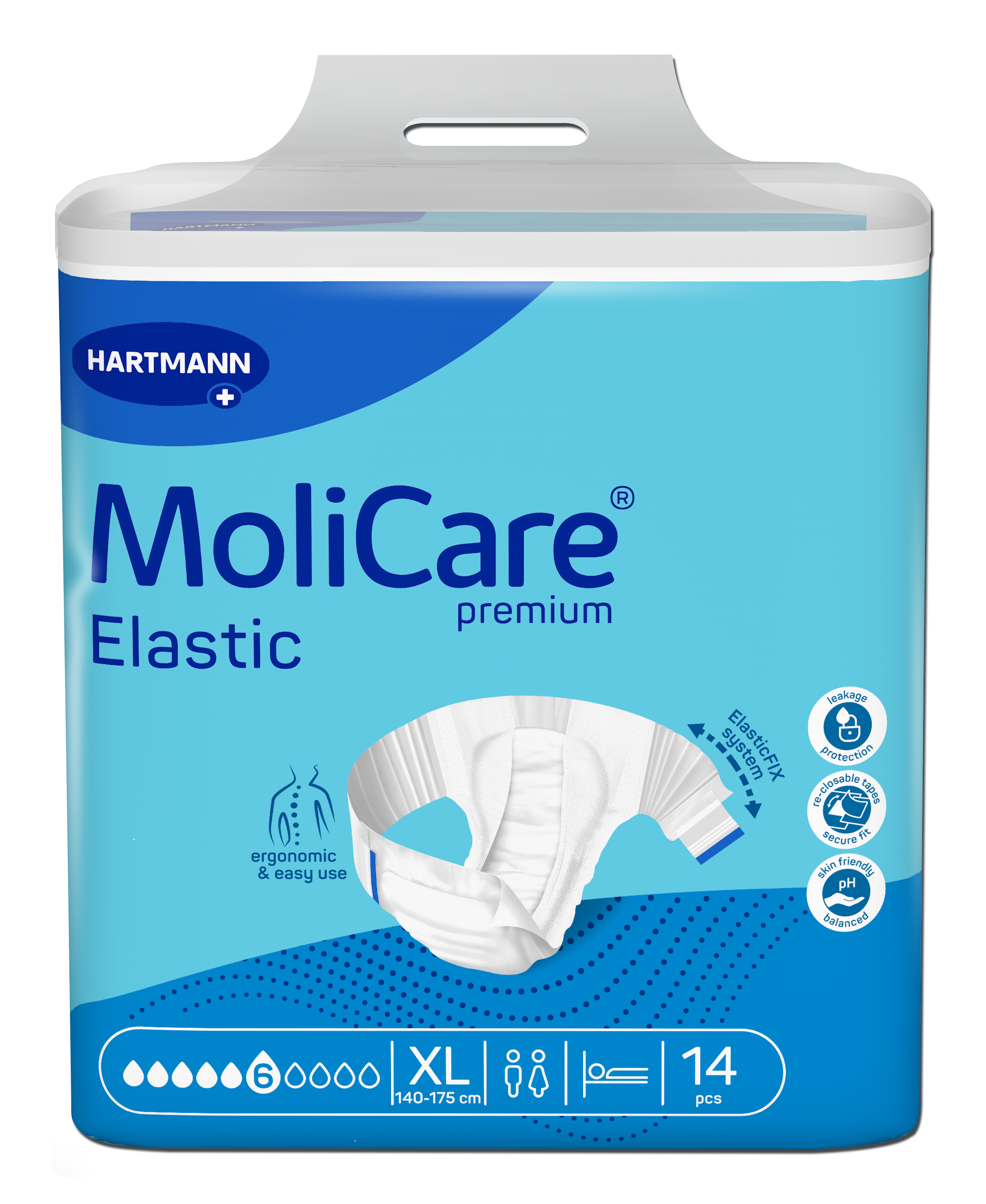 Levně MoliCare Elastic 6 kapek vel. XL