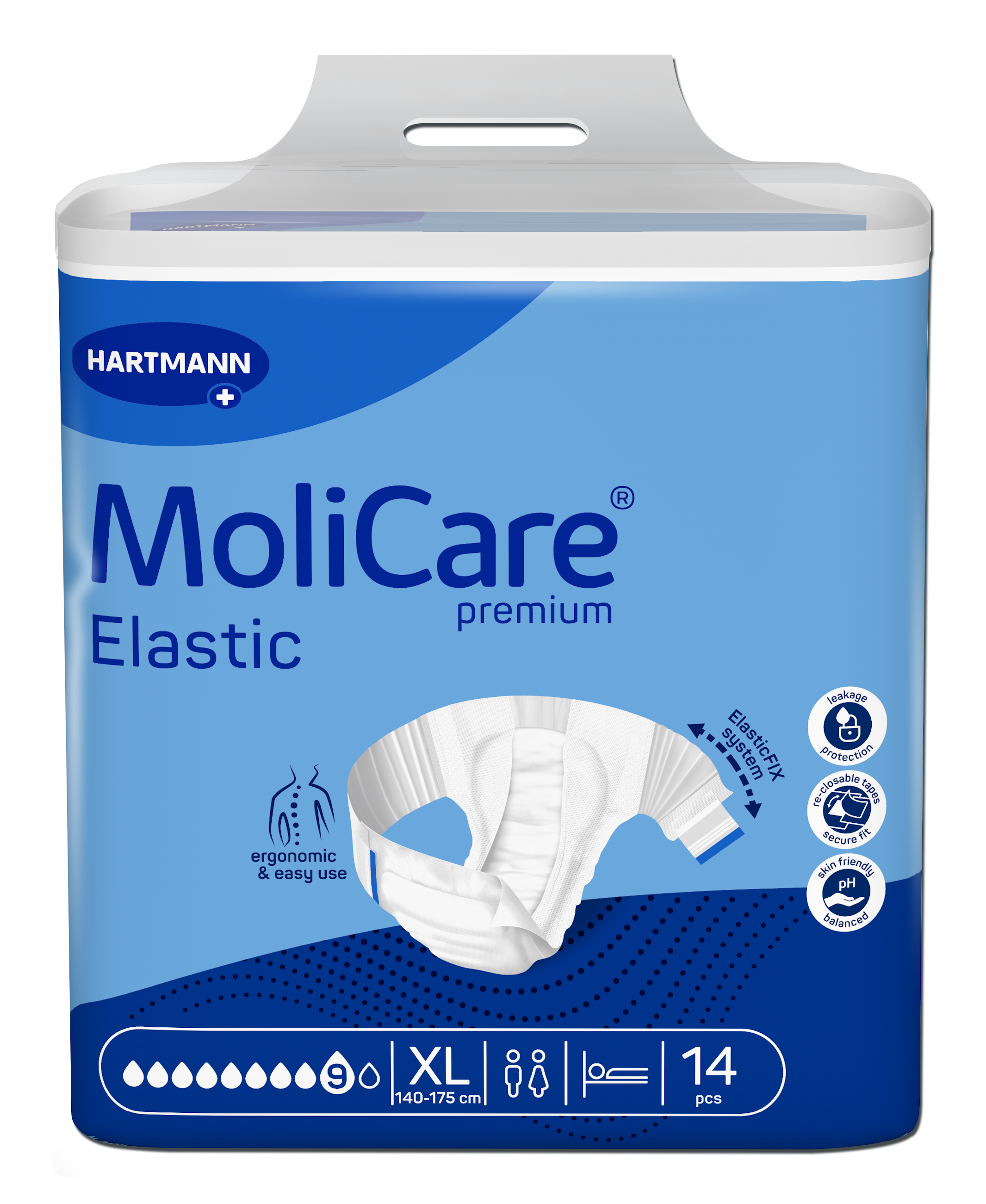 Levně MoliCare Elastic 9 kapek vel. XL