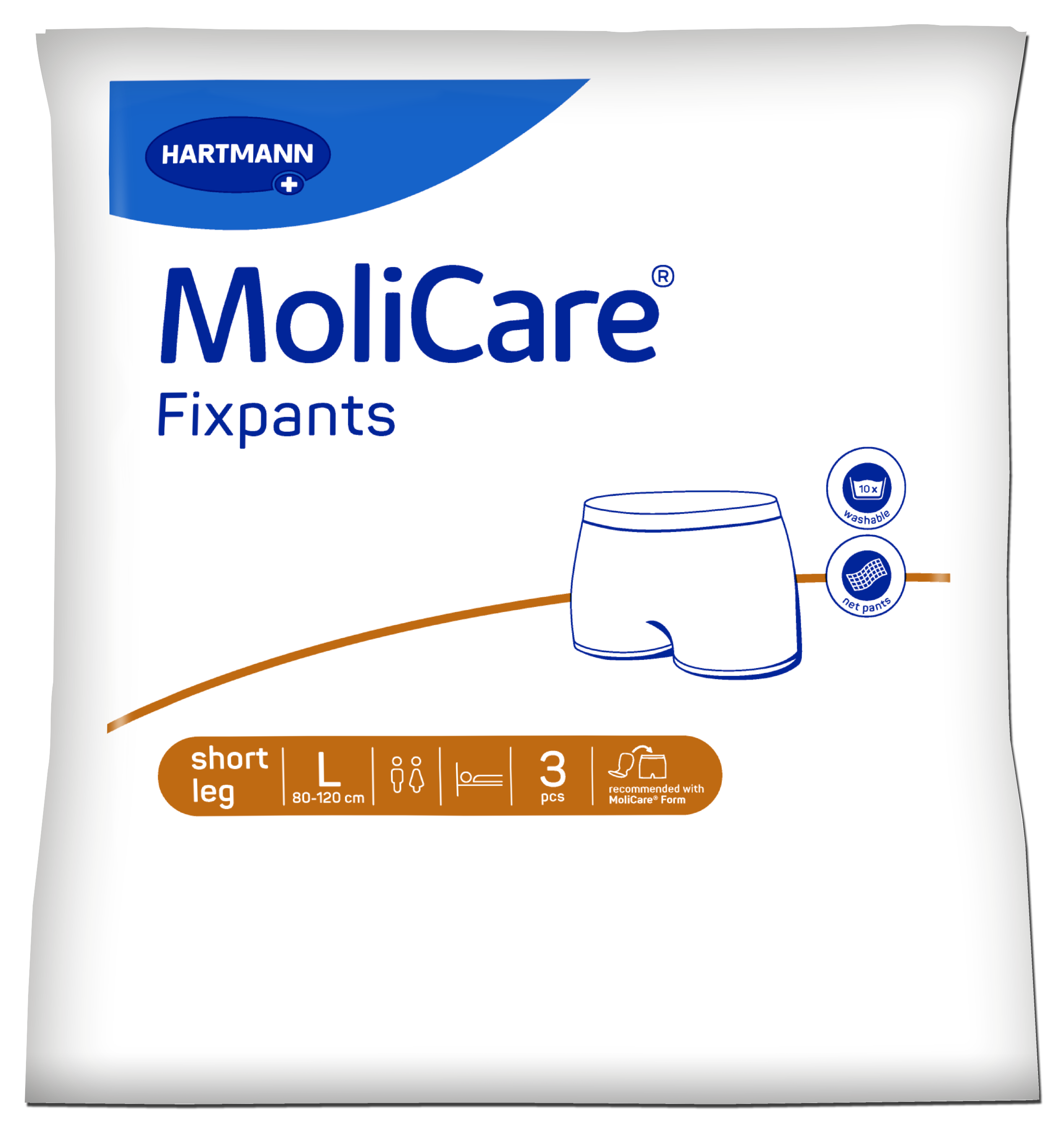 Levně Inkontinenční fixační kalhotky MOLICARE Fixpants L 3ks