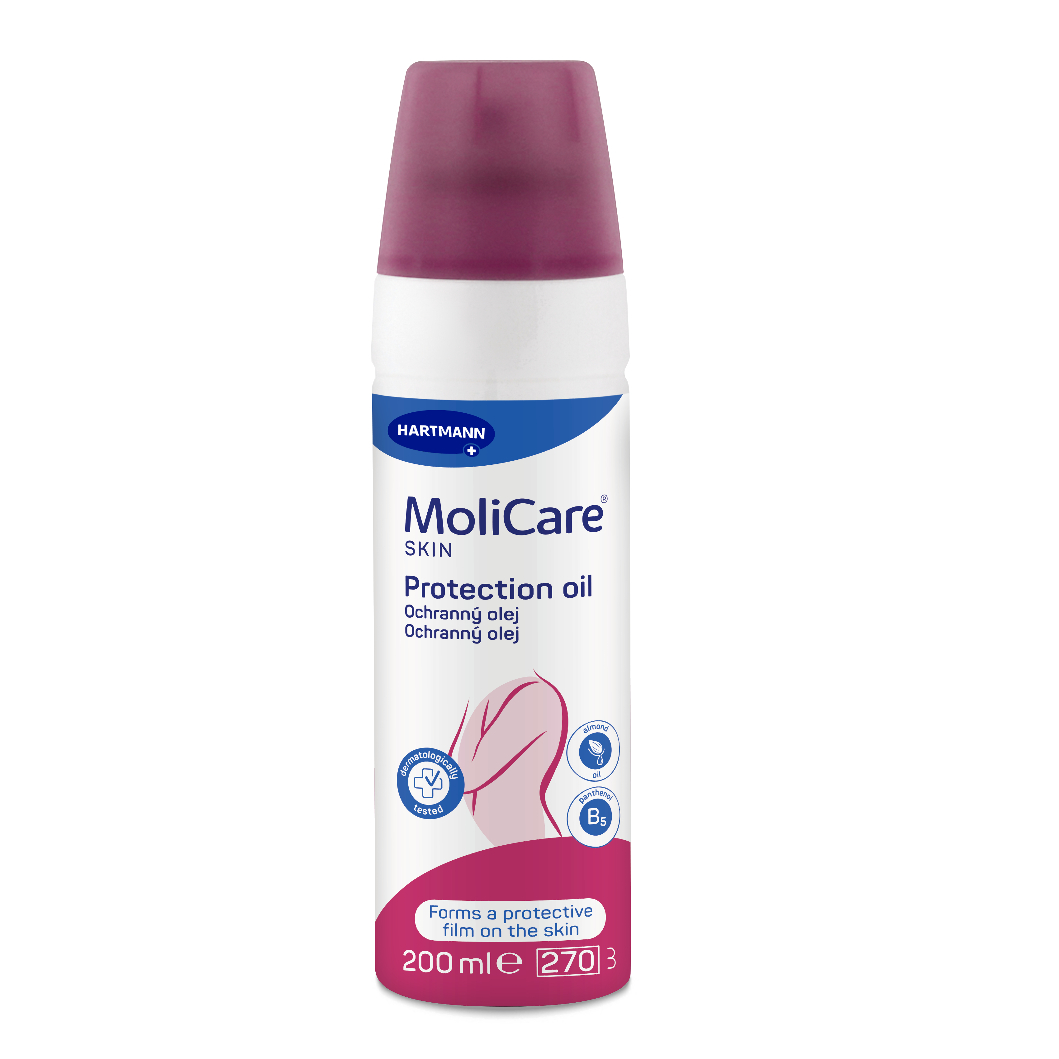 Levně MoliCare Skin Ochranný olej ve spray200ml (Menalind)