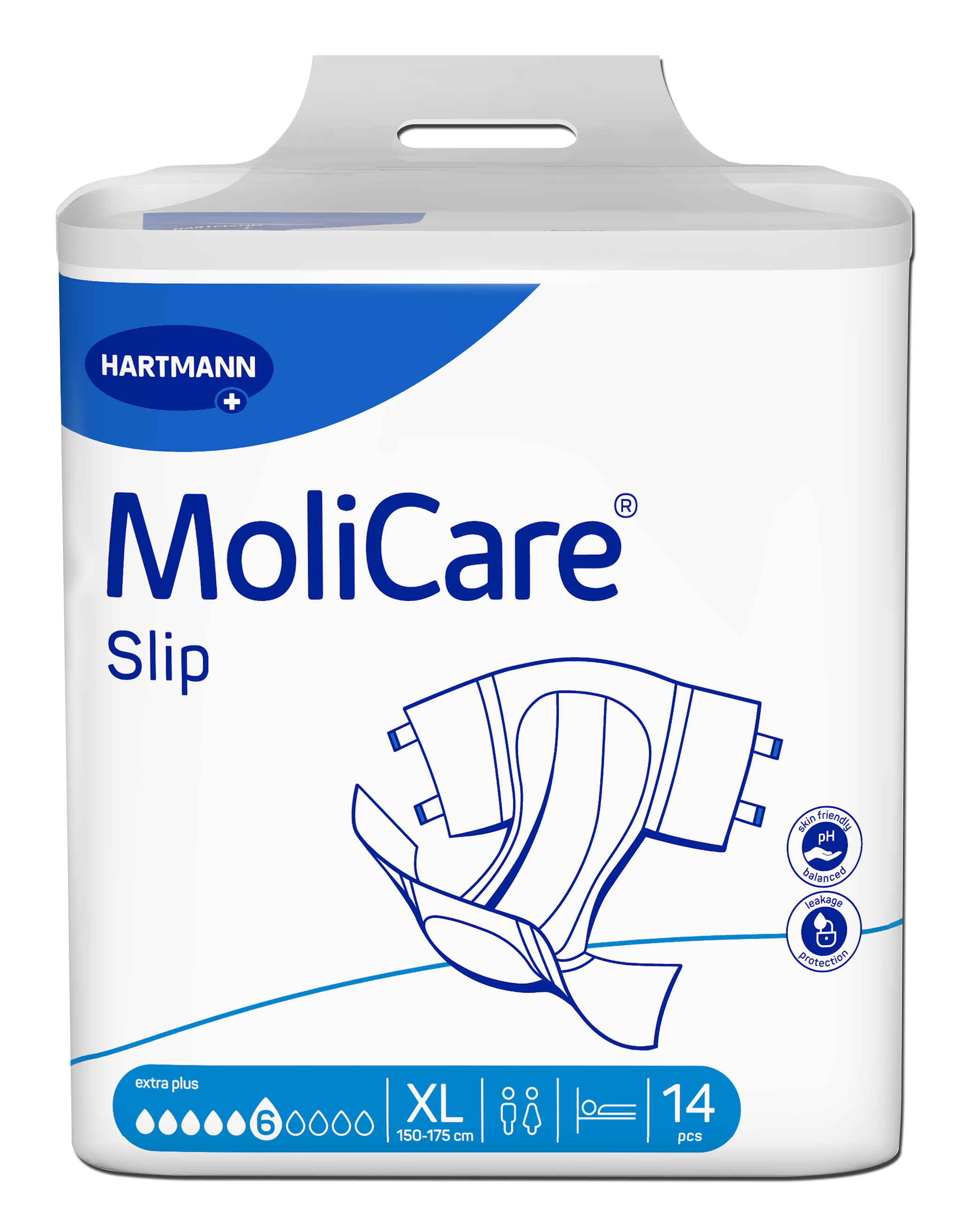 Levně MoliCare® Slip 6 kapek XL 14ks