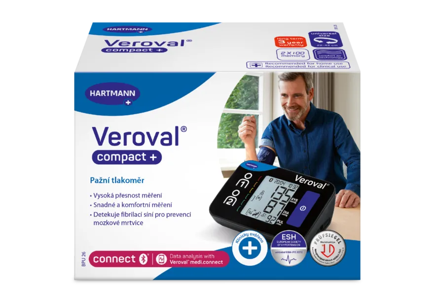 Levně Tonometr digitální Veroval Compact + connect pažní