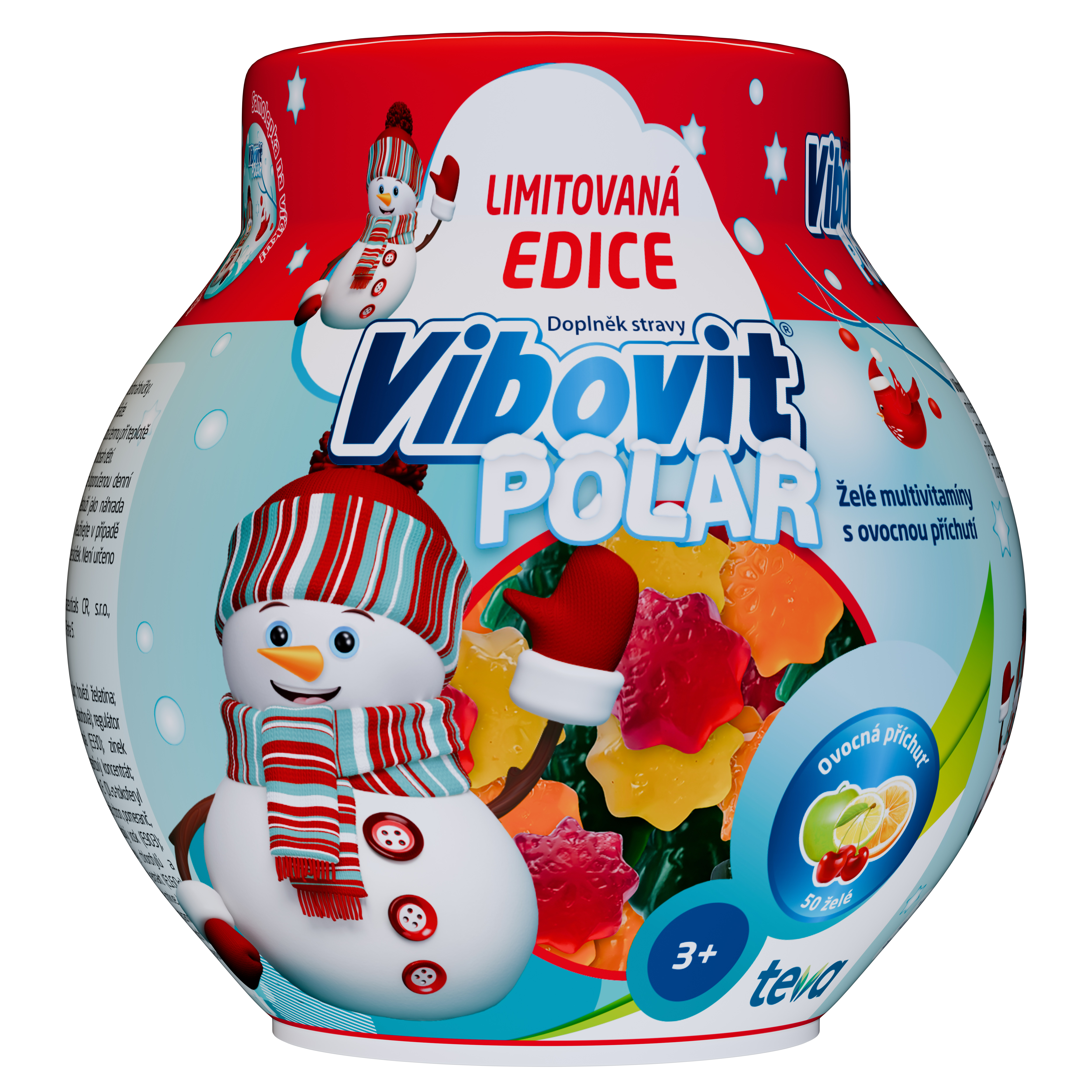 Levně Vibovit Polar, želé multivitaminy 50 ks