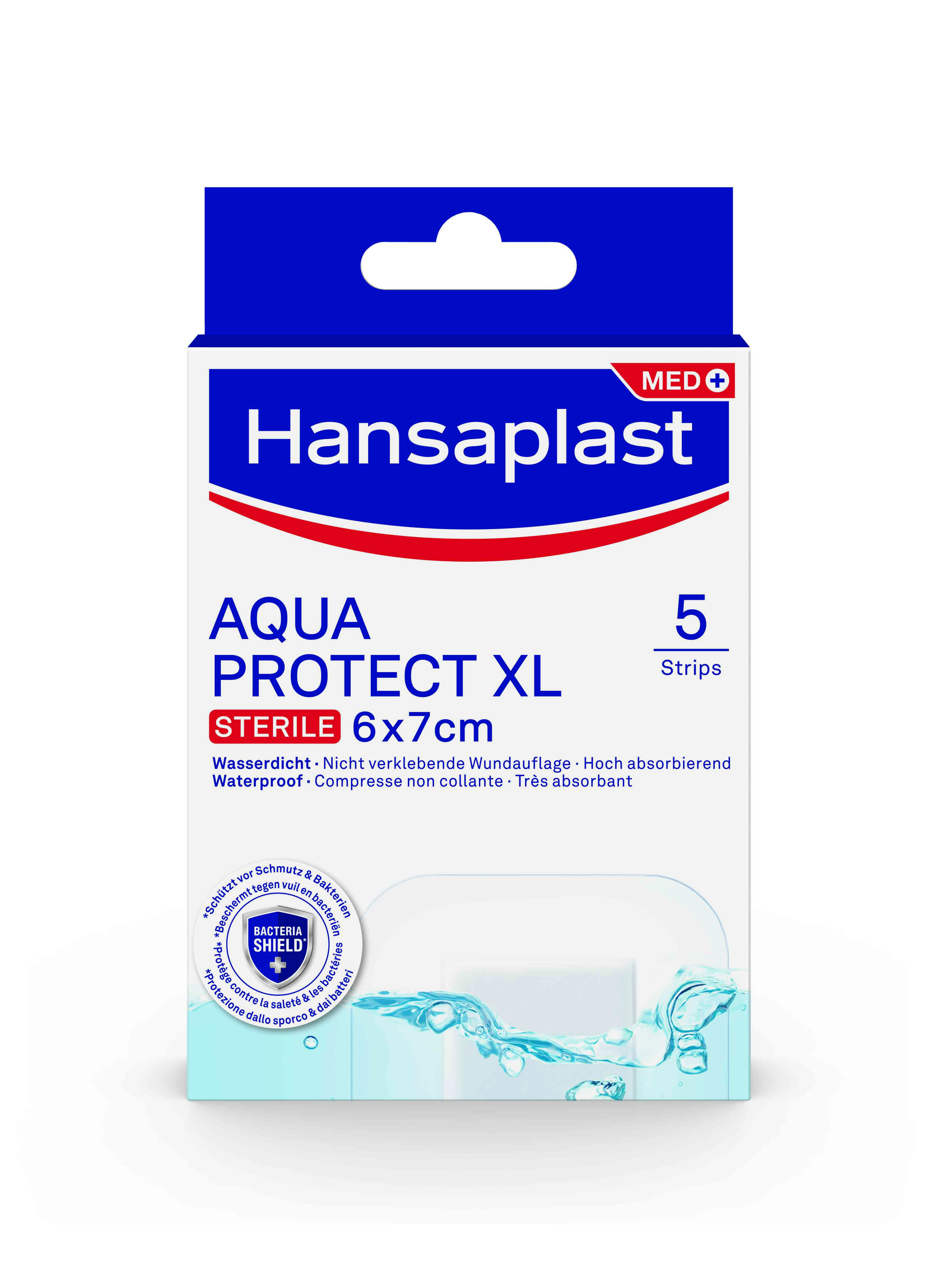 Levně Hansaplast Aquaprotect XL náplast 5ks