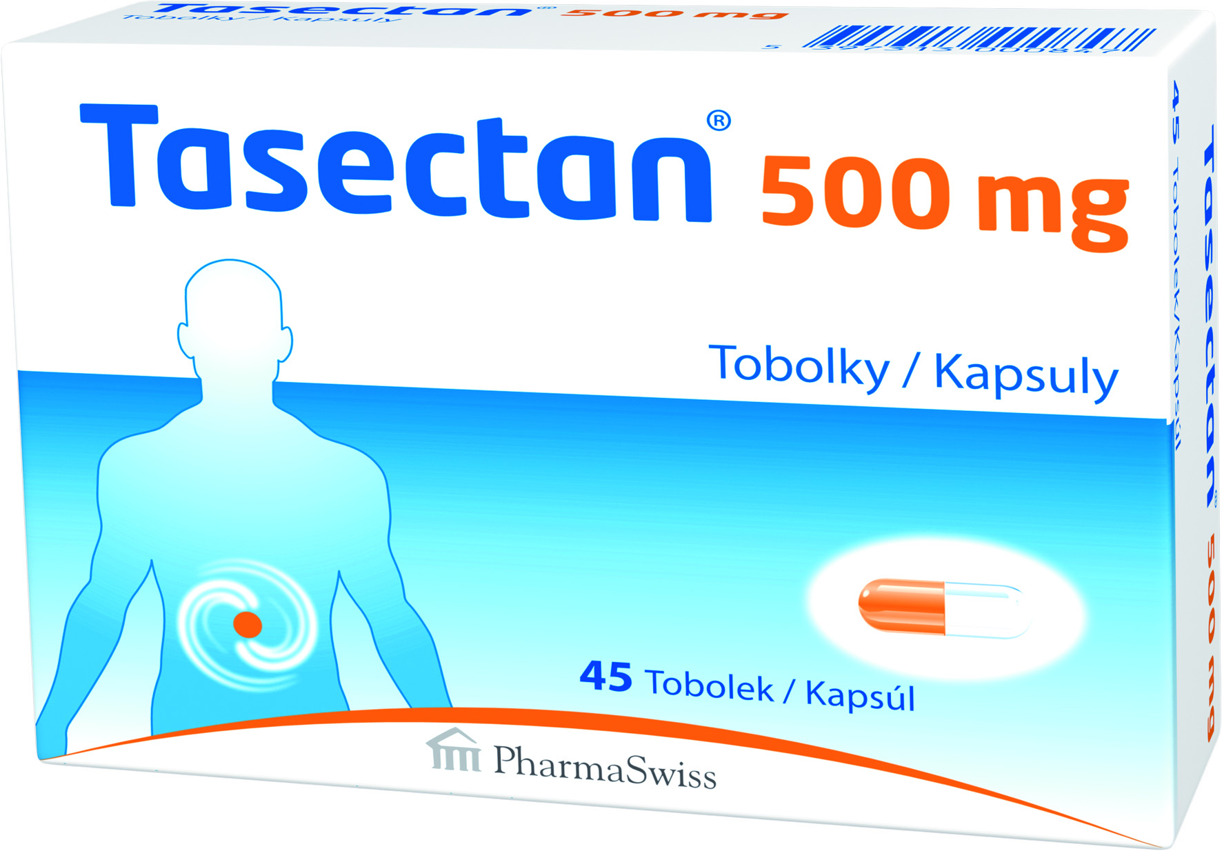 Levně Tasectan 500mg tob.45