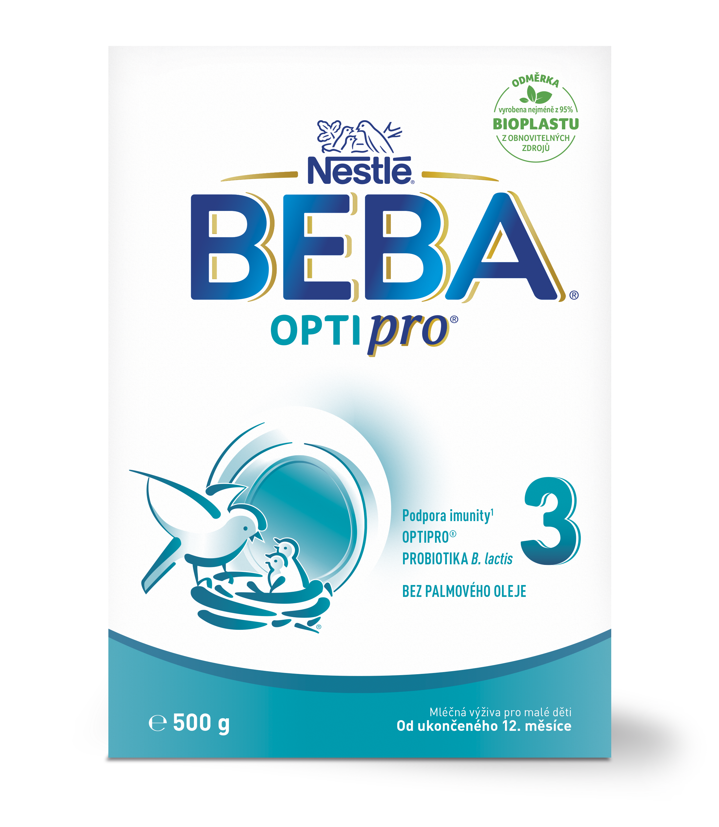 Levně BEBA OPTIPRO 3 batolecí mléko 500g