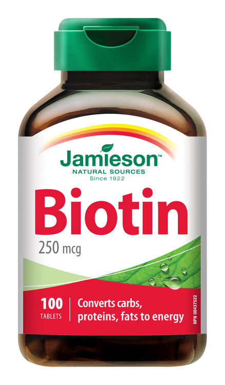 Levně JAMIESON Biotin 250 mcg tbl.100