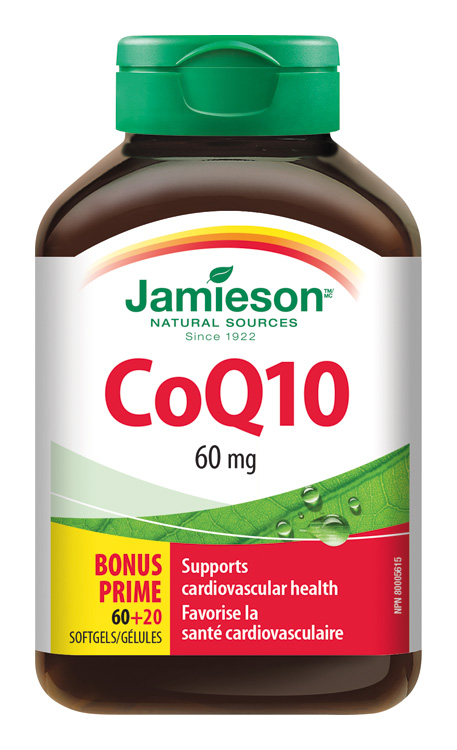 Levně JAMIESON Koenzym Q10 60 mg cps.60+20