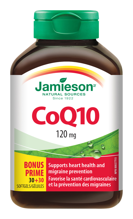Levně JAMIESON Koenzym Q10 120mg cps.60