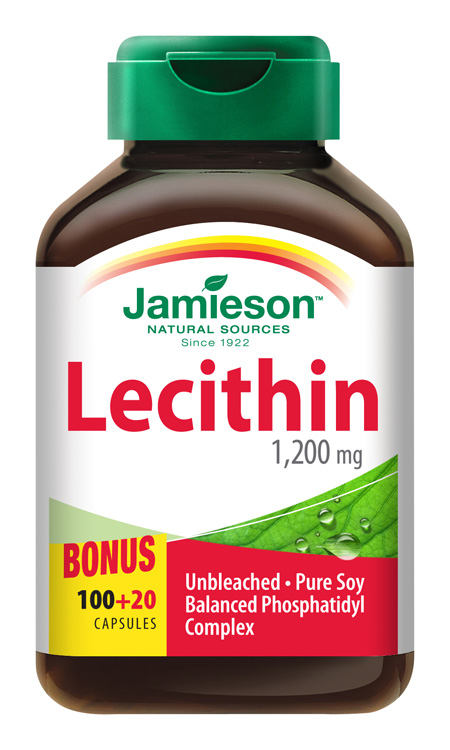 Levně JAMIESON Lecitin 1200 mg cps.120