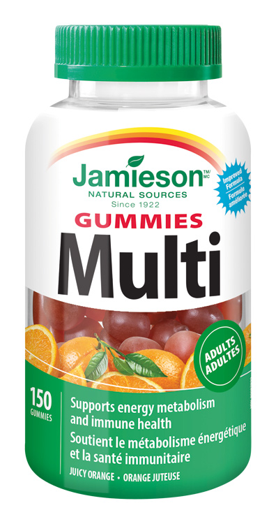 Levně JAMIESON Multi Gummies želatinové pastilky pro dospělé 150 pas.