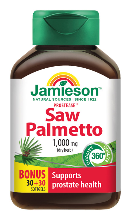 Levně JAMIESON Prostease Saw Palmetto 125mg cps.60