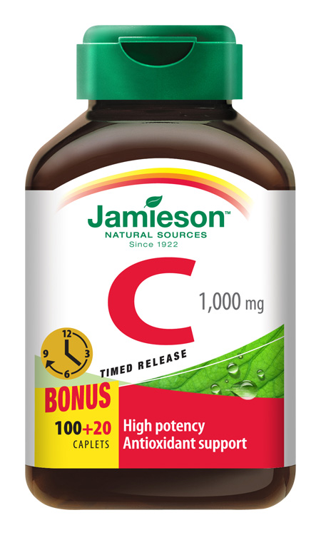 Levně JAMIESON Vitamín C 1000 mg tbl.120
