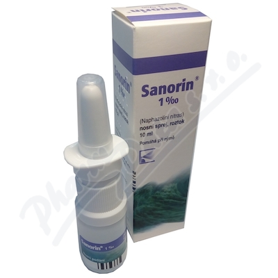 Levně Sanorin 1 PM nas.spr.sol.1x10mlx1PM
