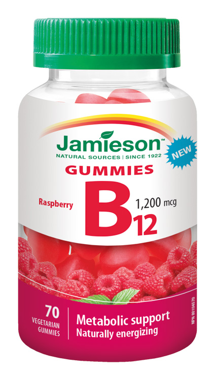 Levně JAMIESON Vitamín B12 Gummies 1200mcg past.70