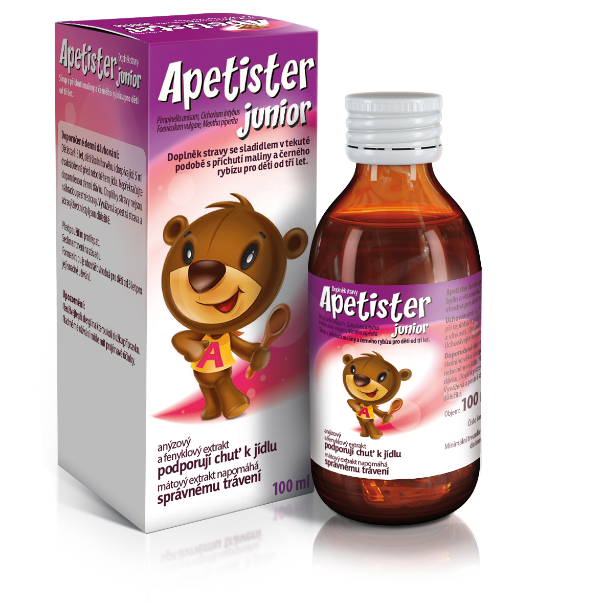 Levně APETISTER JUNIOR sirup 100 ml