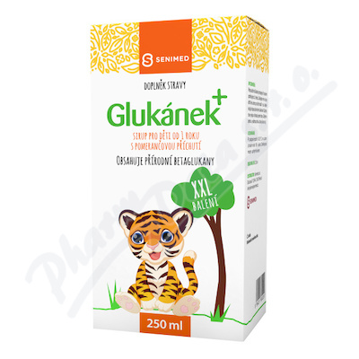 Levně Glukánek+ sirup pro děti 250ml