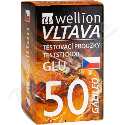 Levně Wellion VLTAVA GALILEO test.proužky glukóza 50ks