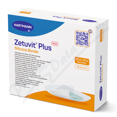 Levně Zetuvit Plus Silicone B.15x15cm silikon.krytí 10ks