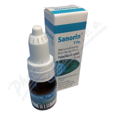 Levně Sanorin 1PM nas.gtt.sol. 1x10mlx1mg/ml