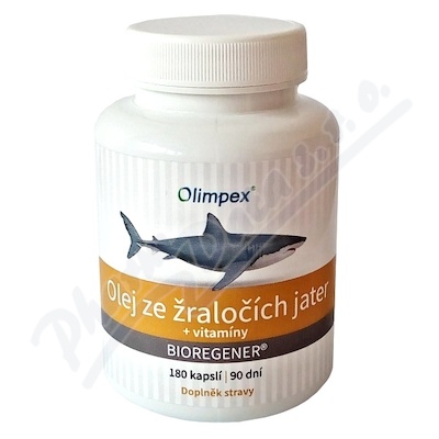 Levně OLIMPEX Olej ze žraločích jater+vitamíny cps.180