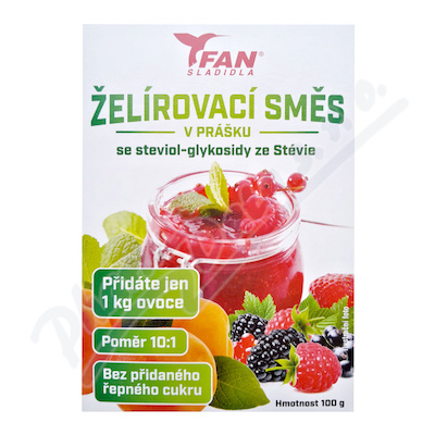 Levně Fan Želírovací směs se Stévií 100g