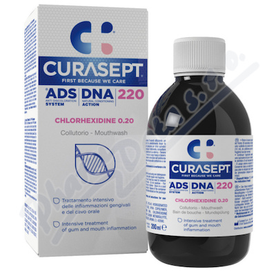 Levně CURASEPT ADS DNA 220 + PVP-VA Ústní voda 200ml