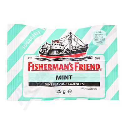 Levně Fishermans Friend bonbóny dia mint/zelené 25g