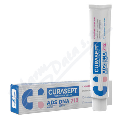 Levně CURASEPT ADS DNA 712 Gelová zubní pasta 75ml