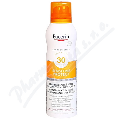 Levně EUCERIN SUN transparent.sprej DryTouch SPF30 200ml