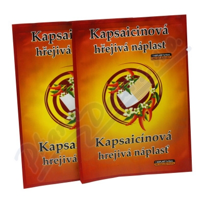 Levně Kapsaicinová hřej.náplast 7x10cm 1ks CAPSICOLLE