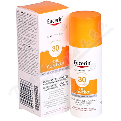 Levně EUCERIN SUN gel na obl Oil Control SPF30 50ml